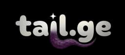 tail.ge logo - dark mode